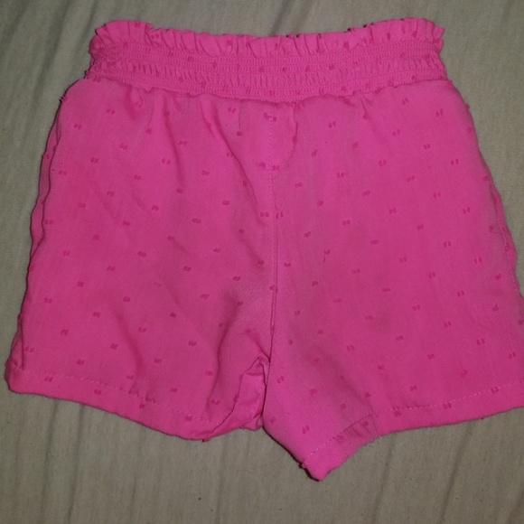 GIRLS HOT PINK SHORTS SIZE 6 - Picture 2 of 4